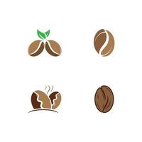 koffieboon pictogram vector