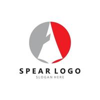 speer logo ontwerp met sjabloon vector illustratie