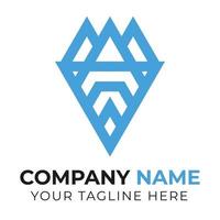 creatief modern abstract bedrijf logo ontwerp sjabloon voor uw bedrijf vrij vector