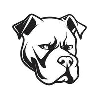 bulldog mascotte logo ,hand getrokken illustratie. geschikt voor logo, behang, banier, achtergrond, kaart, boek illustratie, t-shirt ontwerp, sticker, omslag, enz vector