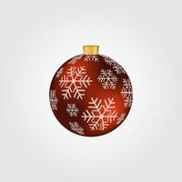 kerstboom decoraties, Geschenk. Kerstmis speelgoed. vector illustratie