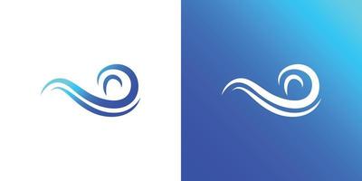 professioneel Golf icoon logo ontwerp sjabloon Aan wit en blauw achtergrond.txt vector