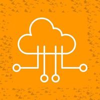 cloud computing vector icon