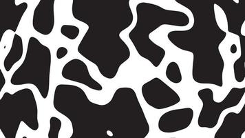 zwart en wit koe patroon dier huid structuur vector