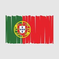 vlag van portugal vector