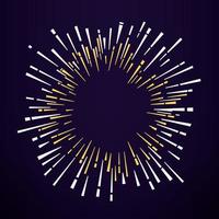 abstract vuurwerk op donkere achtergrond. vector illustratie