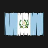 vlag van guatemala vector