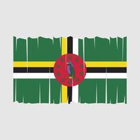 dominica vlag vector