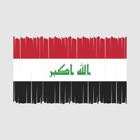 Irak vlag vector illustratie