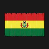 Bolivia vlag vector illustratie