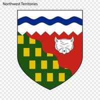 embleem van nova scotia, provincie canada vector