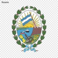 embleem stad van Argentinië. vector illustratie