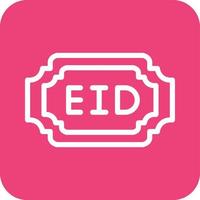 eid vector pictogram ontwerp illustratie