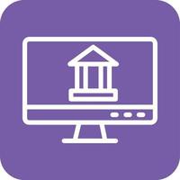 online bankieren vector pictogram ontwerp illustratie