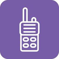 walkie talkie vector pictogram ontwerp illustratie