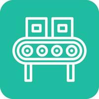 transportband vector pictogram ontwerp illustratie