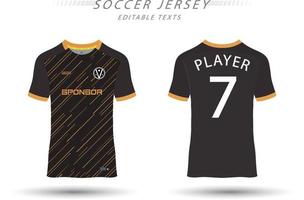 het beste vector voetbal Jersey sjabloon sport t overhemd ontwerp