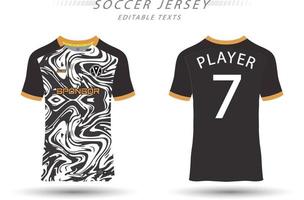 het beste vector voetbal Jersey sjabloon sport t overhemd ontwerp