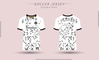 het beste vector voetbal Jersey sjabloon sport t overhemd ontwerp