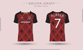 het beste vector voetbal Jersey sjabloon sport t overhemd ontwerp