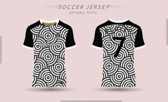 het beste vector voetbal Jersey sjabloon sport t overhemd ontwerp