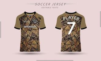 het beste vector voetbal Jersey sjabloon sport t overhemd ontwerp