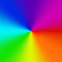 radiaal helling regenboog achtergrond. vector