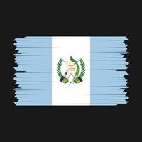 Guatemala vlag borstel vector