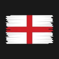 Engeland vlag borstel vector