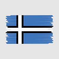 Estland vlag borstel vector