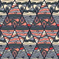 mozaïek- naadloos achtergrond patroon. abstract decoratief meetkundig behang. vector