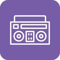 boombox vector pictogram ontwerp illustratie