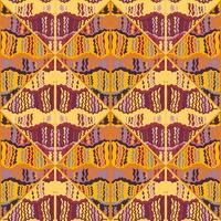 tribal mozaïek- tegel. abstract kattebelletje naadloos achtergrond patroon. vector
