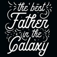 vader dag typografie t-shirt ontwerp vector ontwerp