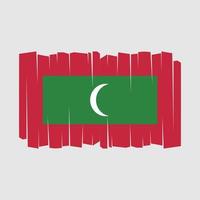 maldiven vlag vector