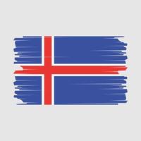 ijsland vlag illustratie vector