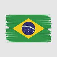 braziliaanse vlag illustratie vector