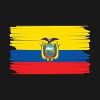 Ecuador vlag illustratie vector