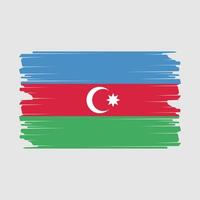 Azerbeidzjan vlag illustratie vector