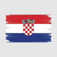 Kroatië vlag illustratie vector