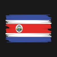 costa rica vlag illustratie vector