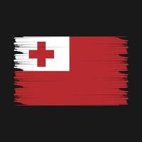 Tonga vlag illustratie vector