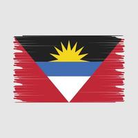 antigua vlag illustratie vector