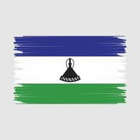 Lesotho vlag illustratie vector