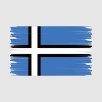 Estland vlag illustratie vector