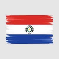 Paraguay vlag illustratie vector