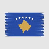 Kosovo vlag illustratie vector