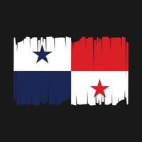 Panama vlag vector illustratie