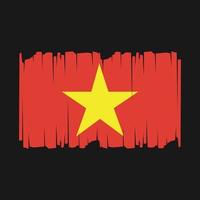 Vietnam vlag vector illustratie