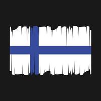 Finland vlag vector illustratie